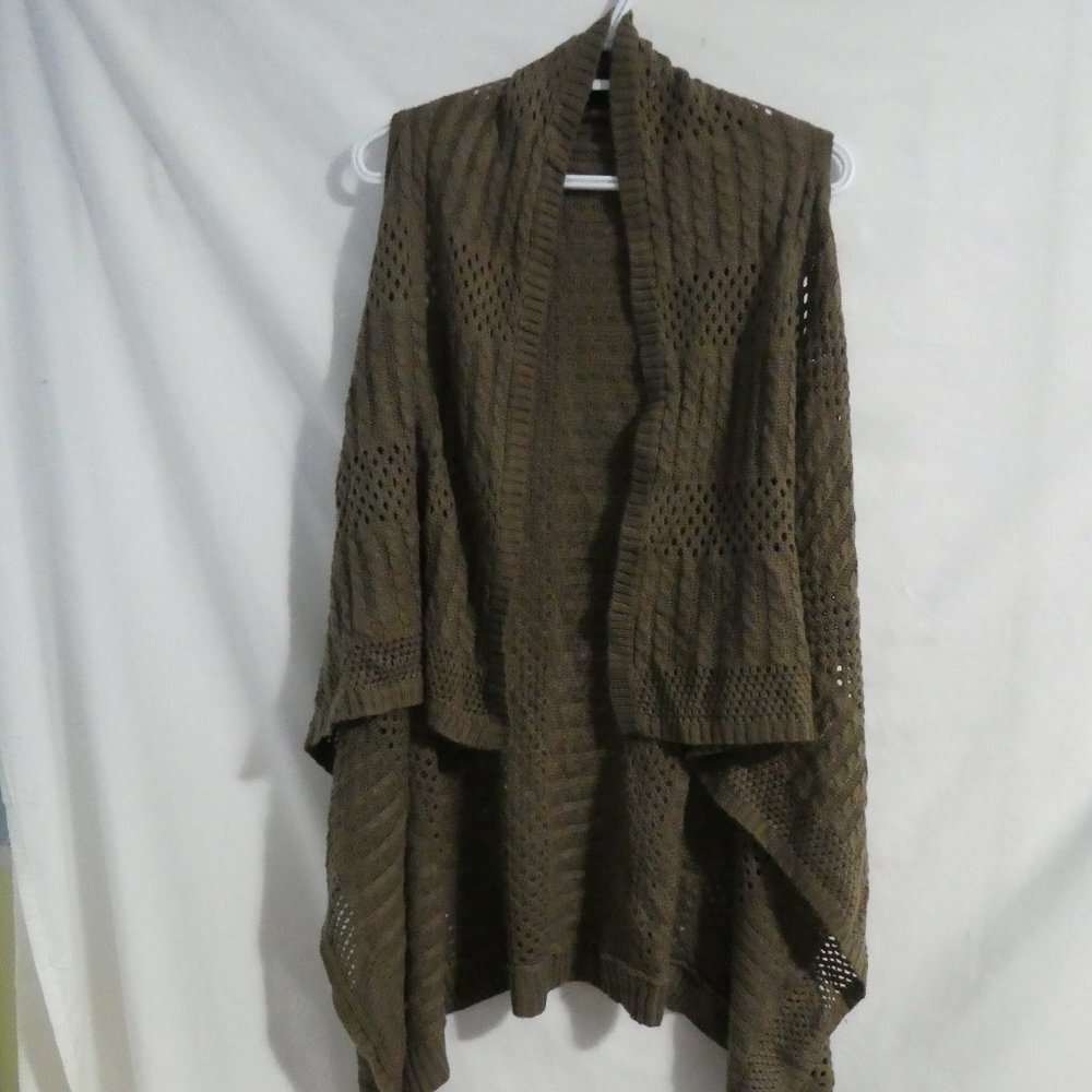 FOREVER 21, small, knit open front vest